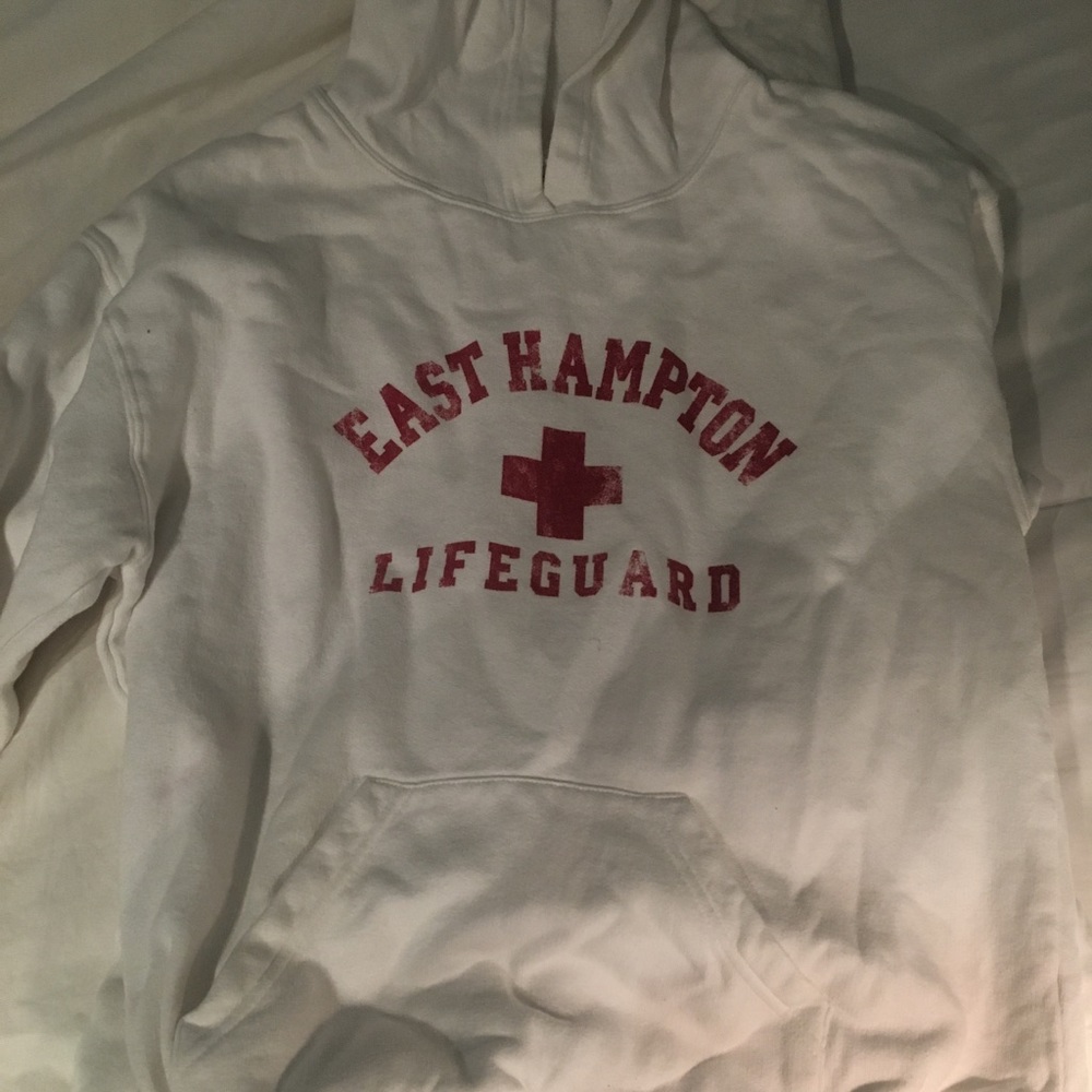East Hampton lifeguard sweatshirt